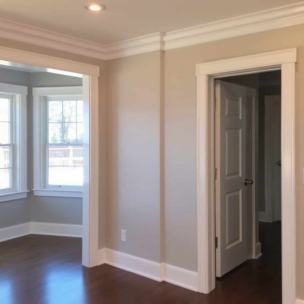 interior of a house painting